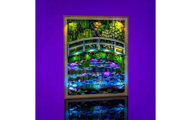 Light My Bricks LEGO 31220 Claude Monet – Laguna dei ninfee LED-Illuminazione