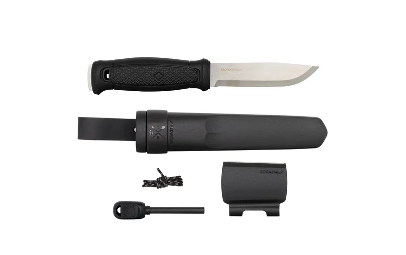 morakniv Survival Knife Garberg mit Survival Kit, (S), Schwarz