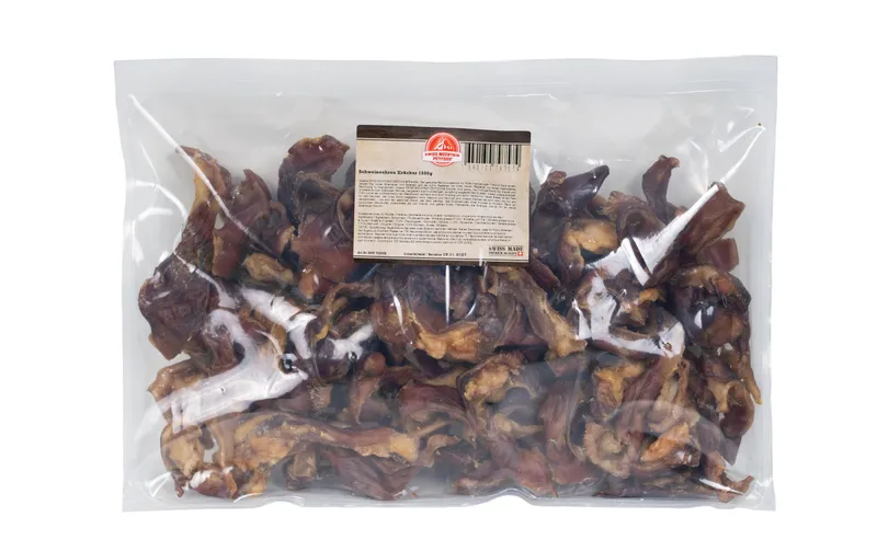 Swiss Mountain Petfood Schweineohren Kräcker 1.5 kg
