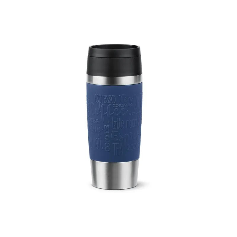 Emsa Thermobecher Travel Mug Classic 360 ml, Dunkelblau