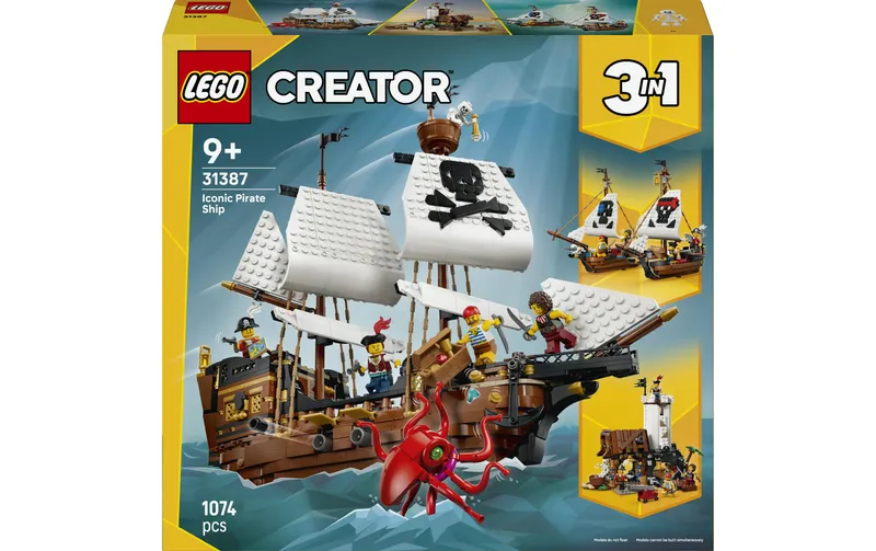 LEGO® Creator Legendäres Piratenschiff 31387