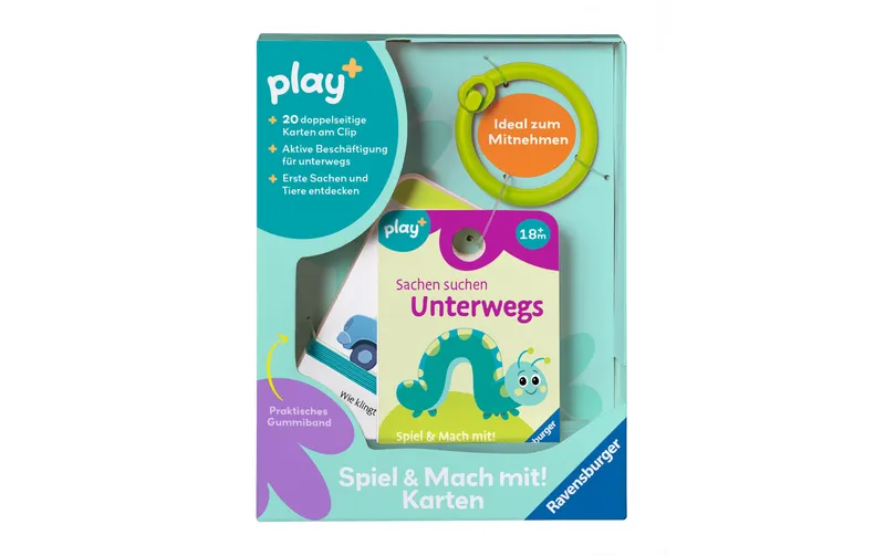 play+ Karten: Sachen suchen: unterwegs