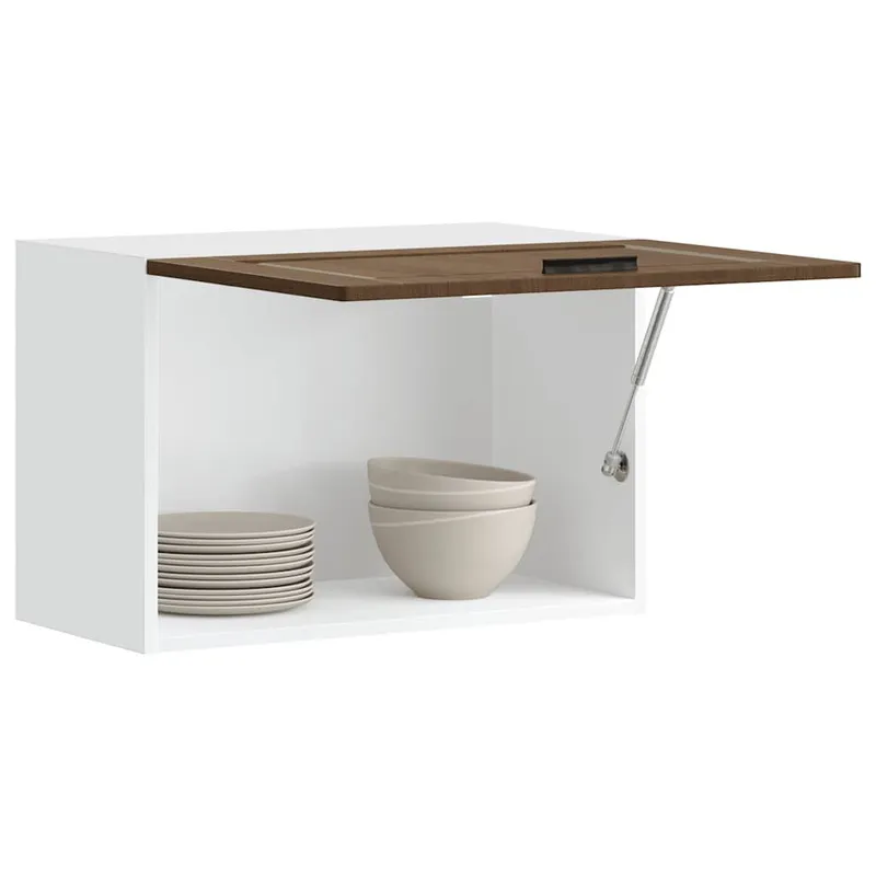Küchen-Hängeschrank Porto Braun Eichen-Optik Holzwerkstoff