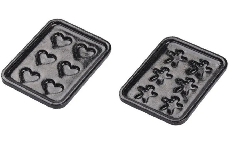 HobbyFun Mini-Utensilien Backform Set black