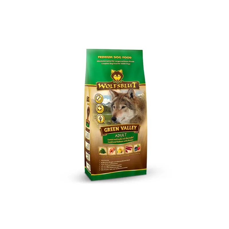 Wolfsblut Trockenfutter Dog Green Valley Adult, 12.5 kg