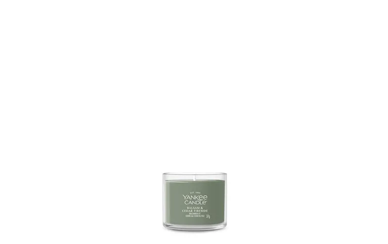 Yankee Candle Signature Duftkerze Balsam & Cedar Signature Filled Votive