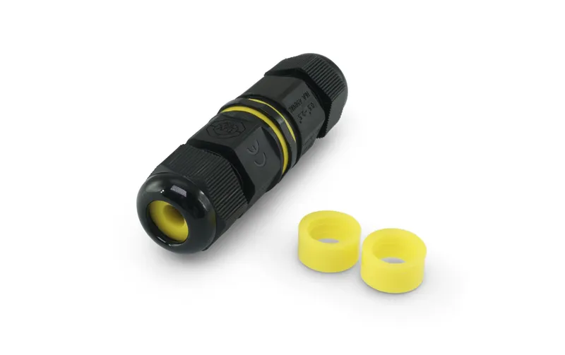 Alpha Elettronica Verbindungsmuffe 2-fach IP68, 9 - 12 mm