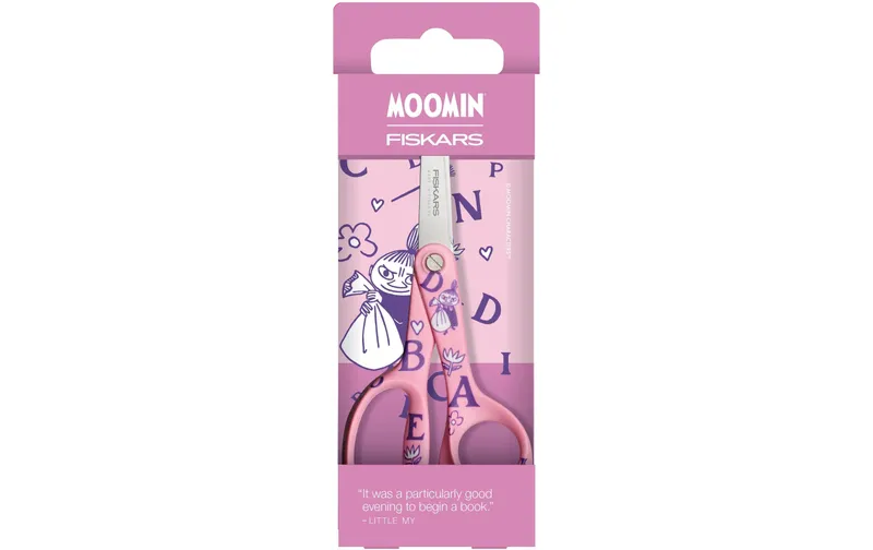 Fiskars Kinderschere Moomin ABC Little My 1 13 cm, Rosa
