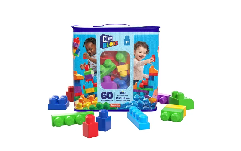 Mega Construx MEGA BLOKS Bausteinebeutel bunt (60 Teile)