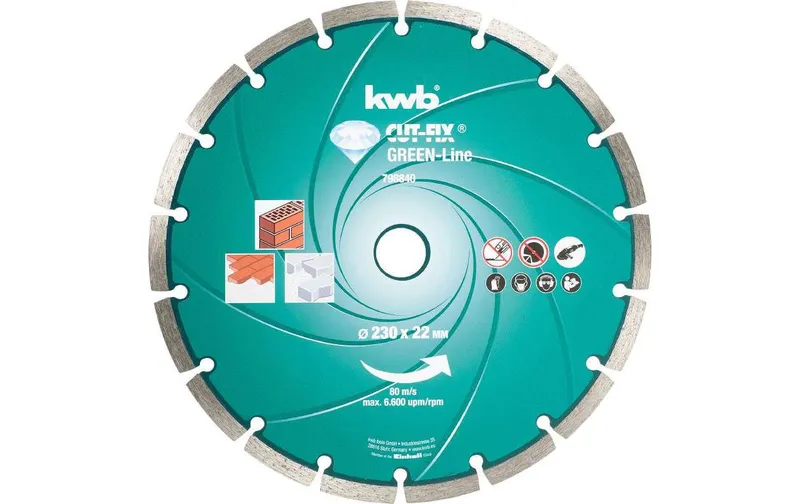 kwb Trennscheibe Green-Line Diamant 230 mm
