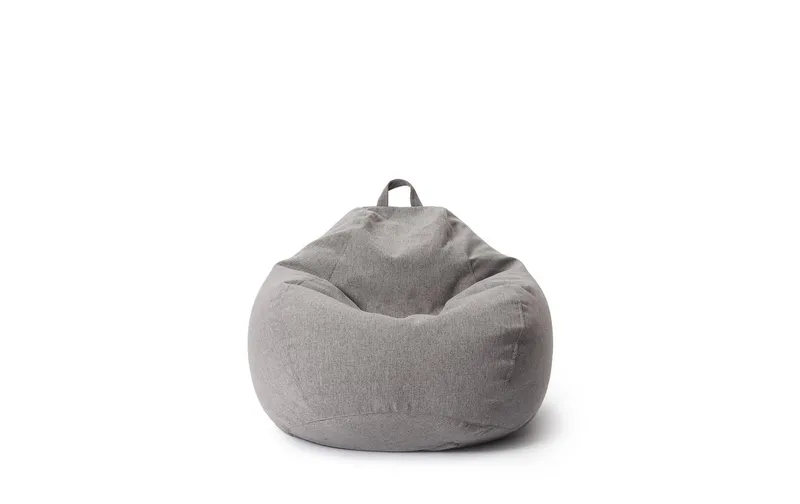 Lumaland Sitzsack Comfort Line 120 L, Hellgrau