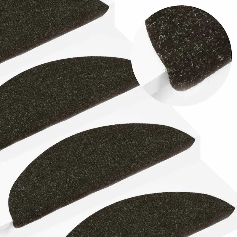 Stufenmatten Selbstklebend 30 Stk. Anthrazit 56x17x3 cm