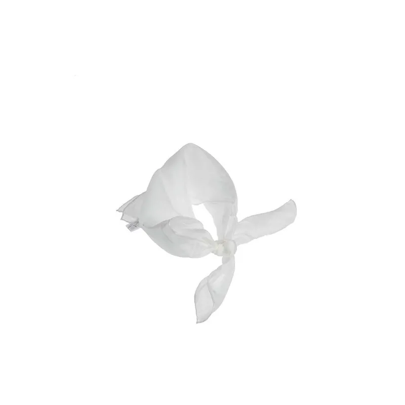 Creativ Company Seidentuch 55 x 55 cm white