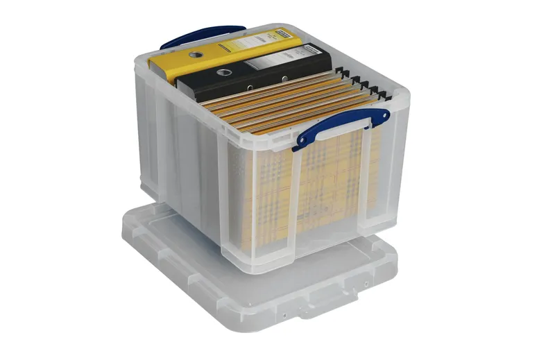 Really Useful Box Kopfhörer & Headset-Halter 35 Liter trasparente