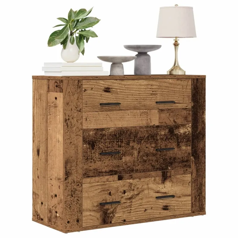 Sideboard Altholz-Optik 80x33x70 cm derivato del legno