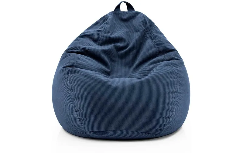 Lumaland Sitzsack 250 l Comfort Polyester (PES), Blau