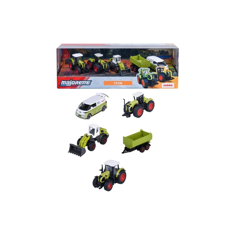 Majorette Claas Farm 5 Pieces Giftpack 5-teilig