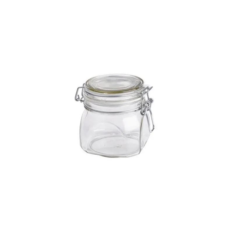 Mäser Einmachglas mit Deckel 50 cl 6 Stück 500 ml, 6 Stück