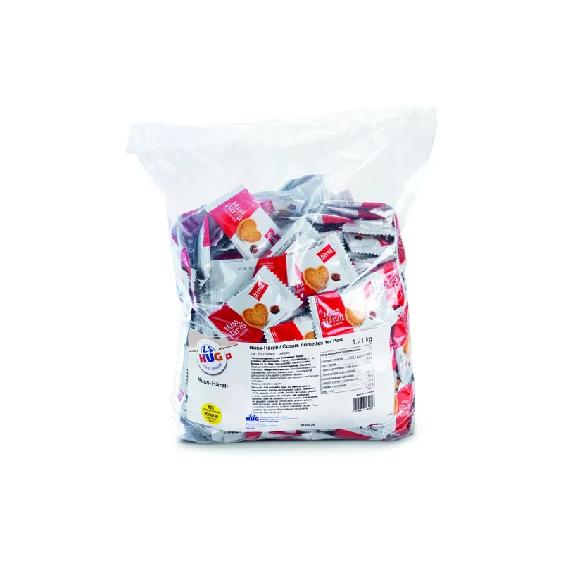 Wernli Gebäck Nuss-Härzli 1215 g, 250 pièces