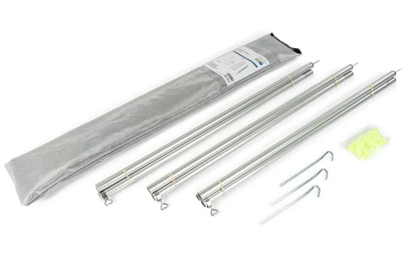 Van Equip Aluminium-Aufstellstab 3er-Set