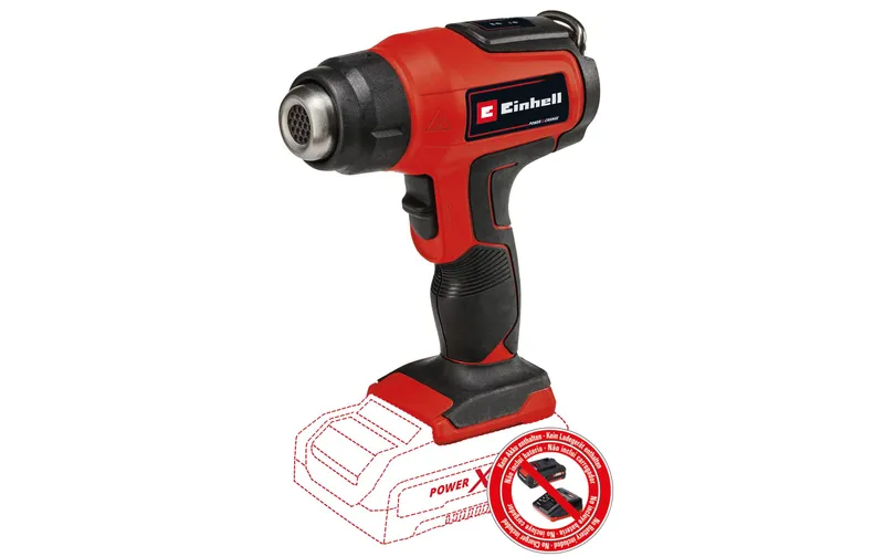 Einhell Akku-Heissluftgebläse TE-HA 18 Li Solo