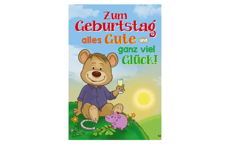 Depesche Musikkarte beweglich al Geburtstag alles Gute