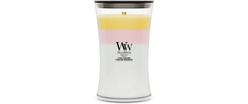 Woodwick Duftkerze Floral Blossoms Trilogy Large Jar