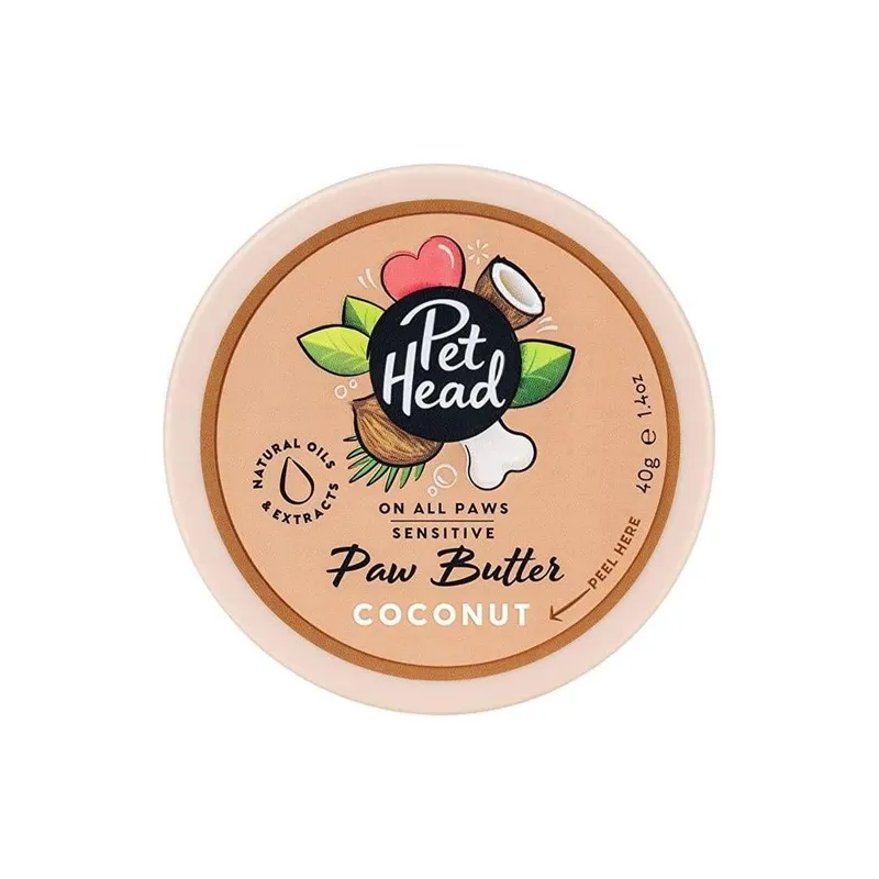 Pet Head Pfotenpflege On All Paws Paw Butter Kokosnuss, 40 ml