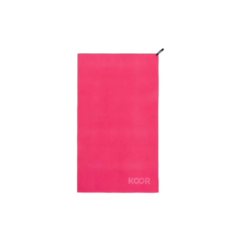 KOOR Badetuch Waffle 75 × 130 cm, Rosa