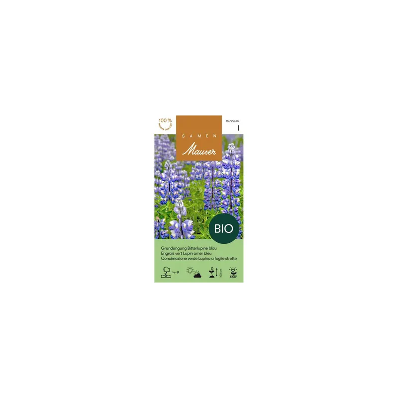 Samen Mauser Gründüngung Bitterlupine 300g