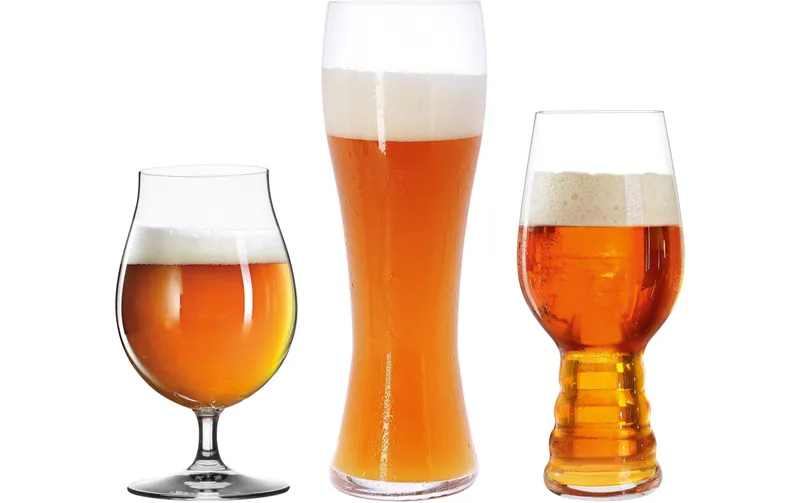 Spiegelau Bier-Tasting-Set Beer Classics 700 ml, Dreiteilig , Klar