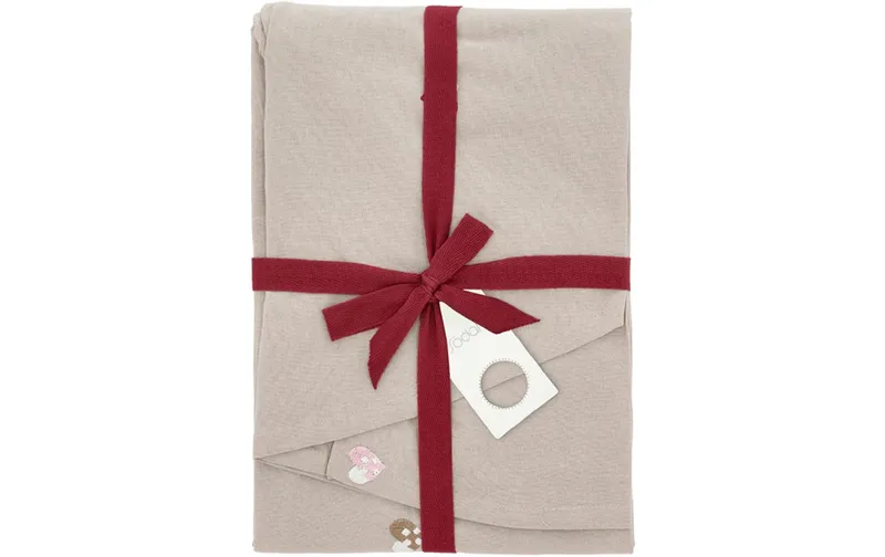 Södahl tablecloth Christmas Hearts rund, Durchmesser 180 cm, Rose