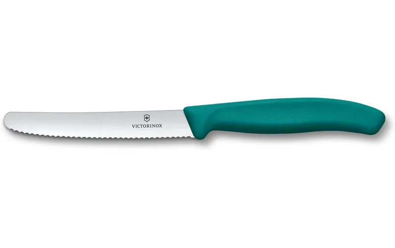 Victorinox Couteau de table Swiss Classic, 11 cm, Vert