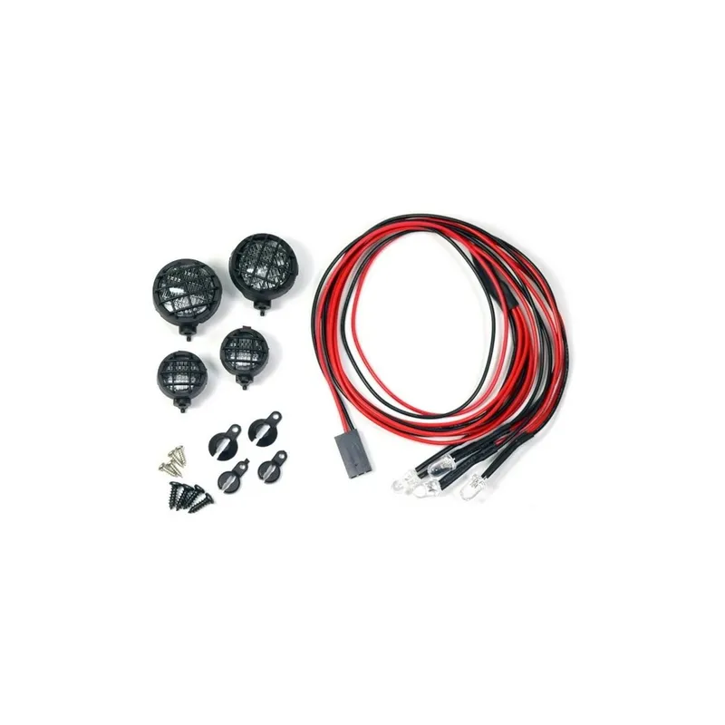 Absima 1:10 LED Rally-Scheinwerferset rund (4)