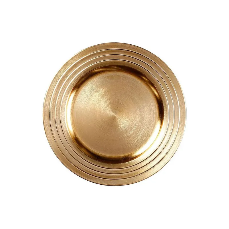 INGES CHRISTMAS DECOR Weihnachtsteller Ø 33 cm, Gold