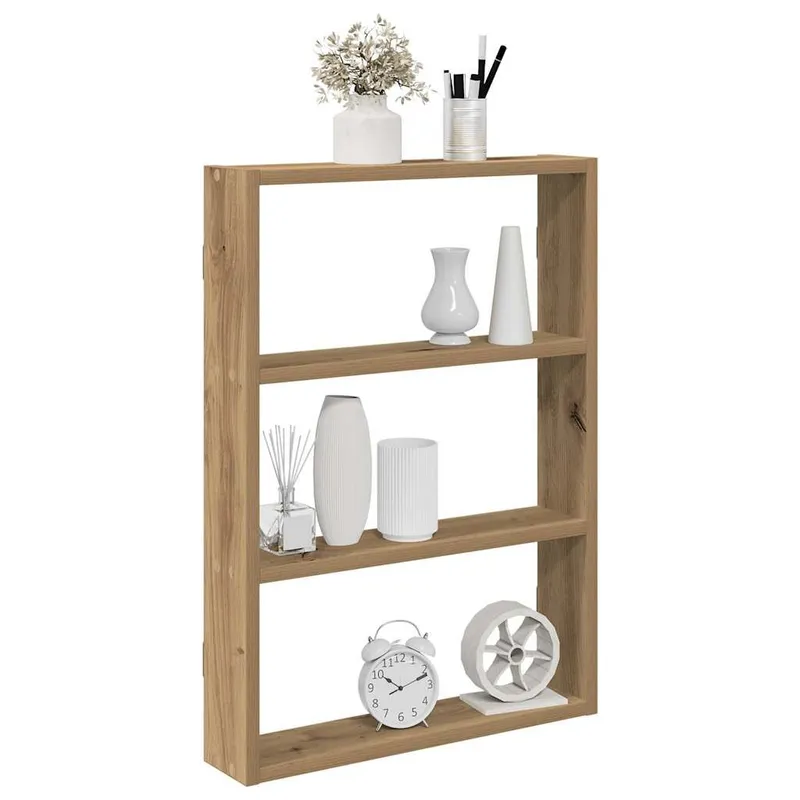 Wandregal Artisan-Eiche 43x9x60 cm derivato del legno