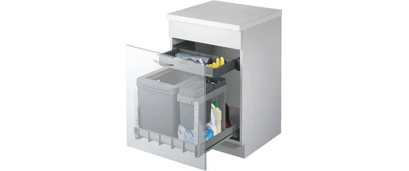 Müllex Abfalleimer BOXX 55/60-R Bio