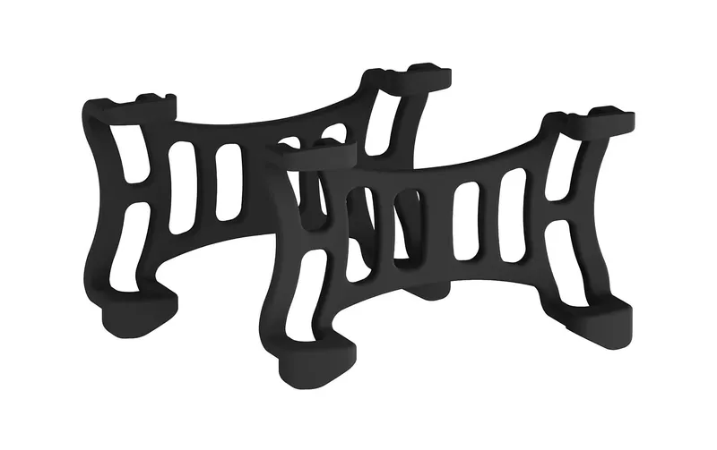 tractive GPS-Tracker Dog 6 Klammern schwarz 2 pièces