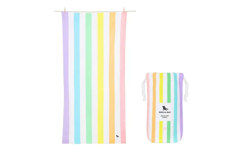Dock & Bay Strandtuch Cabana XL, Unicorn Waves