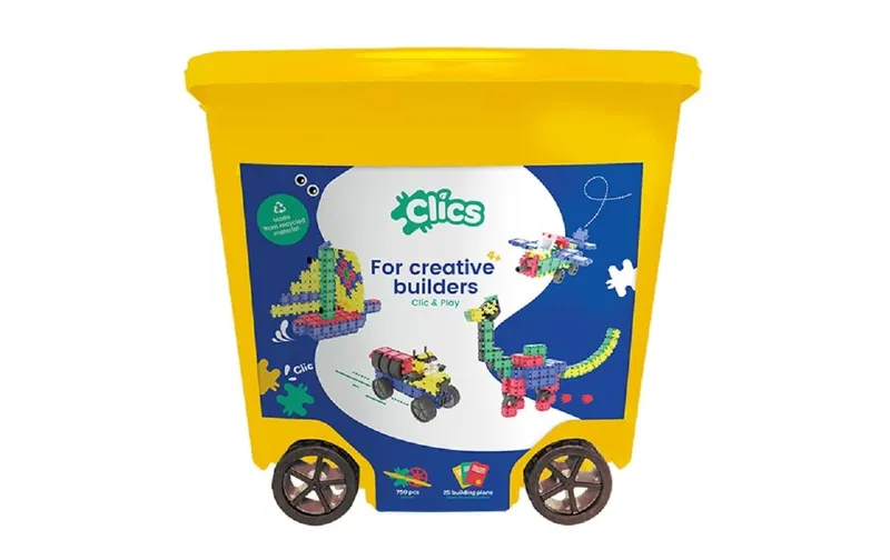 Sombo Baukasten Clics Box Bausatz 750 Teile