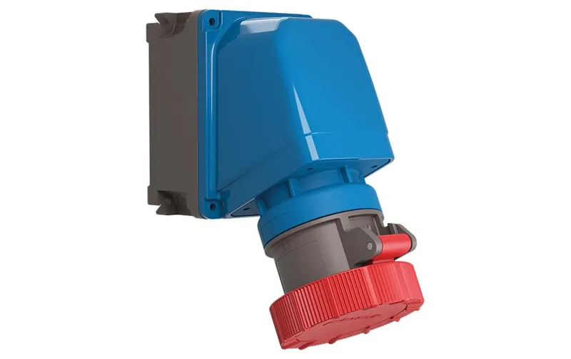 STEFFEN CEE 65° Wand-Steckdose 3LPE 16/4 400 V 6h