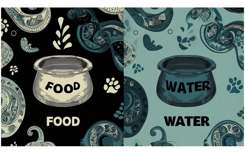 Paws & Whiskers Napfunterlage Paspet2