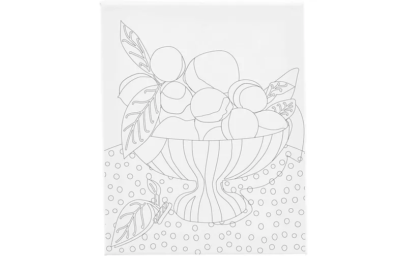 Creativ Company Keilrahmen Obstschale 24 x 30 cm