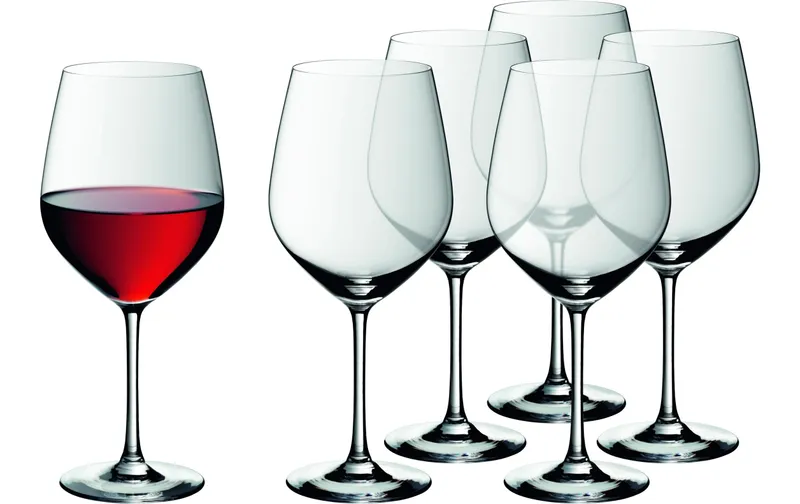 WMF redweinglas EasyPlus 700 ml, 6 pieces, transparent
