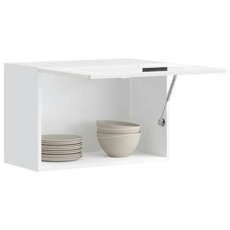 Küchen-Hängeschrank Porto Hochglanz-white engineered wood