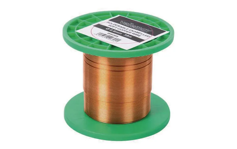 Velleman Wickeldraht WIK06N, Ø0.6mm, 39m, 100g 1 pezzi
