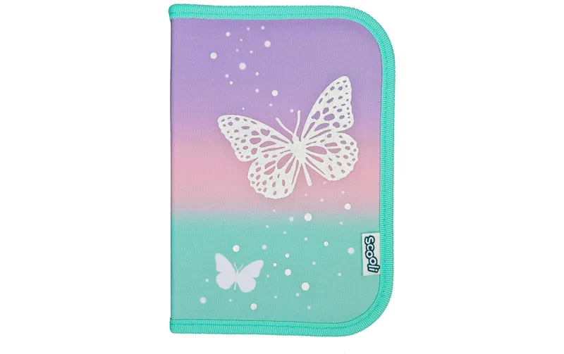 Scooli Etui gefüllt Schmetterling