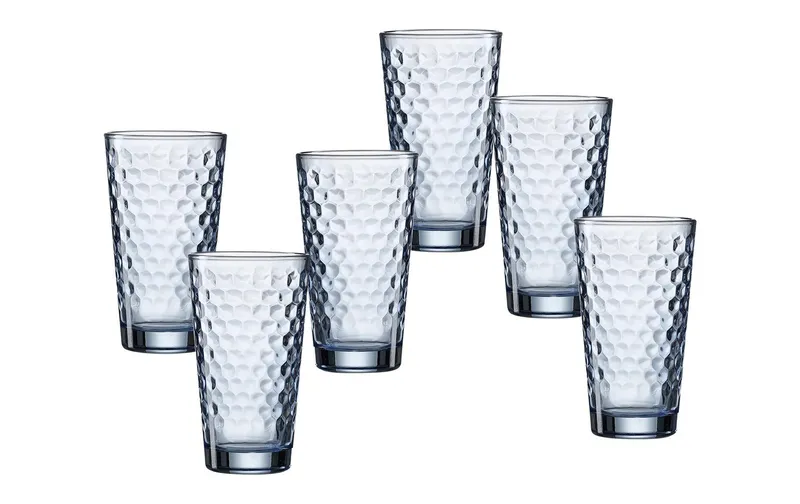 Ritzenhoff & Breker Longdrinkglas Favo 6 pièces, bleu