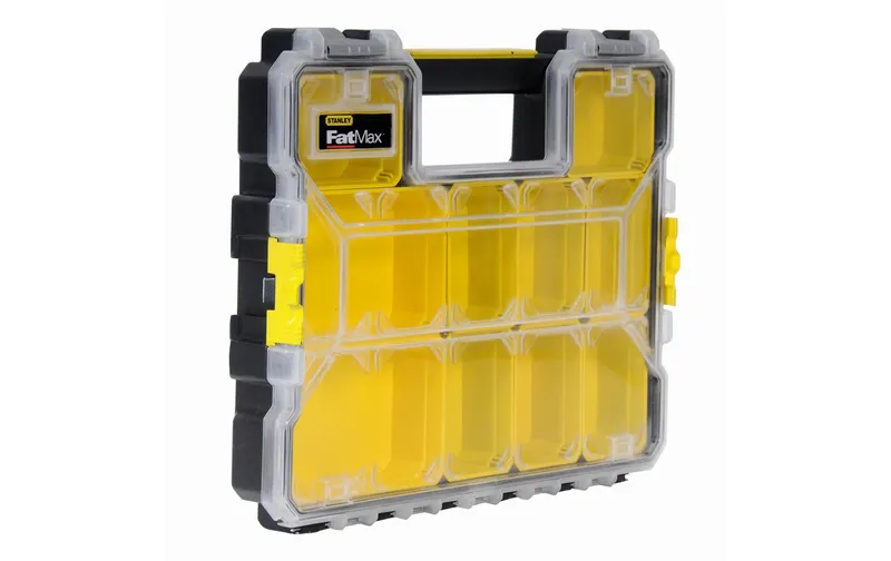 Stanley Fatmax Organizer 10 Fächer, Kunsttessutoschliessen