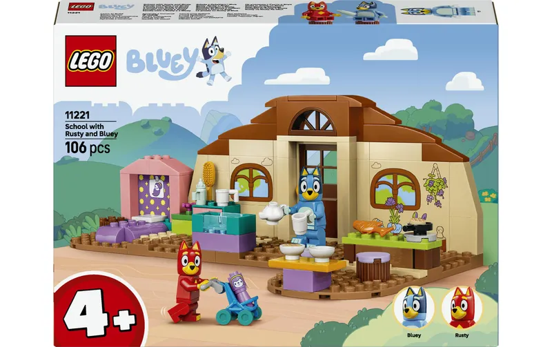 LEGO® Schule avec Rusty et Bluey 11221